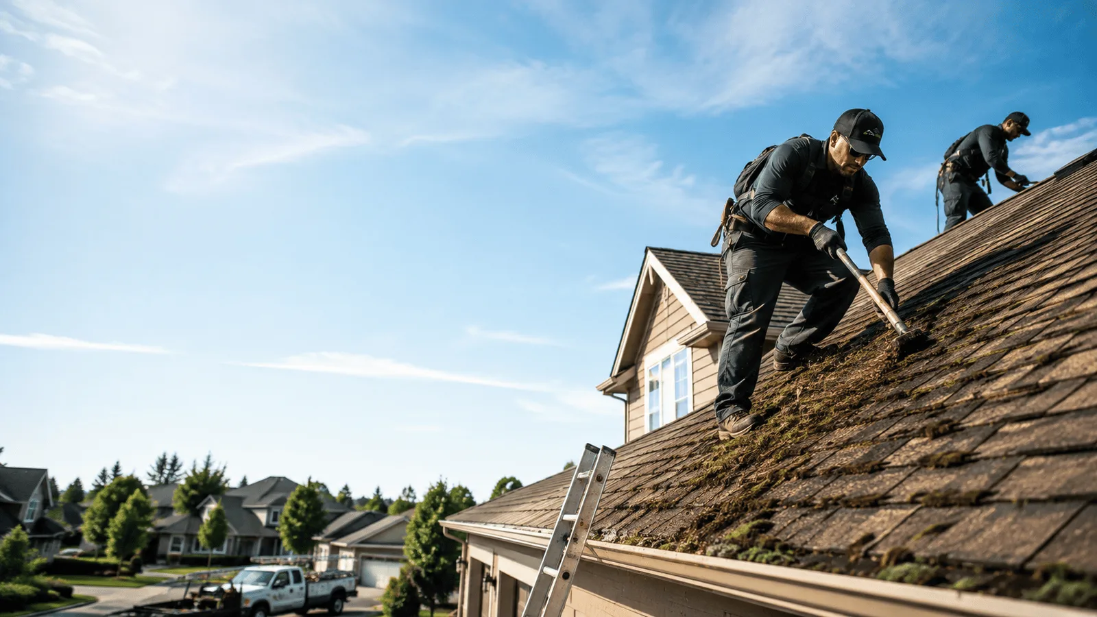 Roof Moss Removal in Von Ormy, TX near me